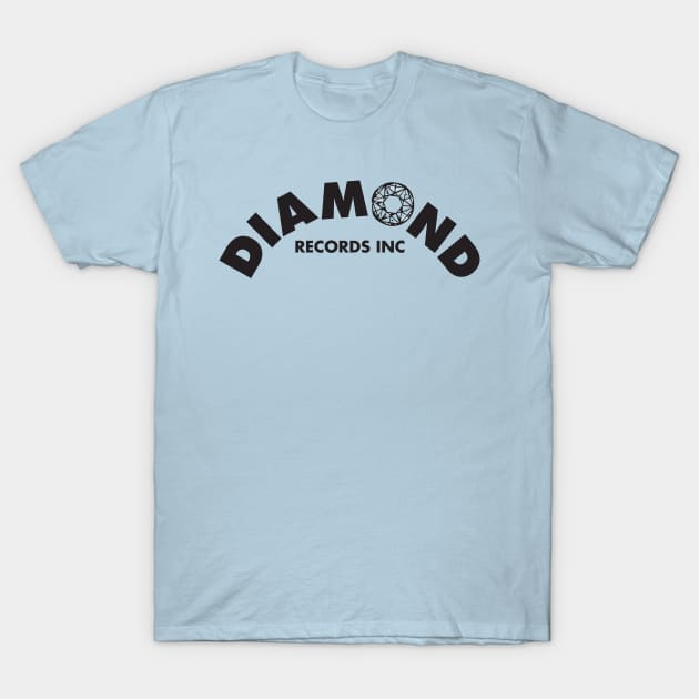 Diamond Records T-Shirt by MindsparkCreative